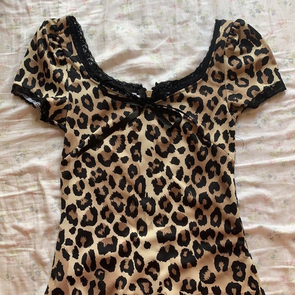 Delia’s x DollsKill Horoscopes cheetah dress. - Picture 2 of 4